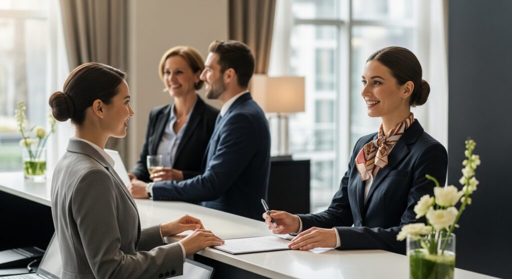 Hostessenservice Empfang Event